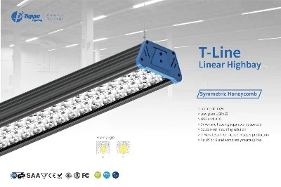 Toppo D-mark IP65 180lm/w Linear Highbay - Your Industrial Light Partner