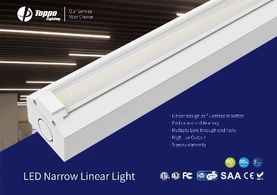 High Lux 80 Degree Narrow Linear Light