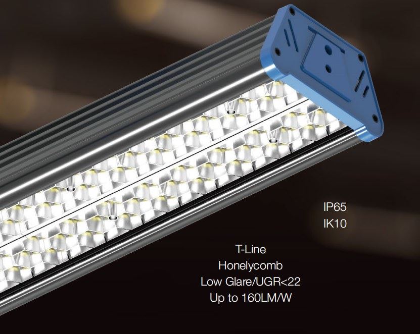 Toppo's Feature:LEDT-line Linear Highbay
