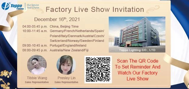 Factory Live Show Invitation