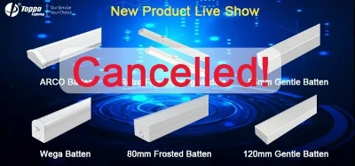 Notice On Cancellation Of New Product Live Show