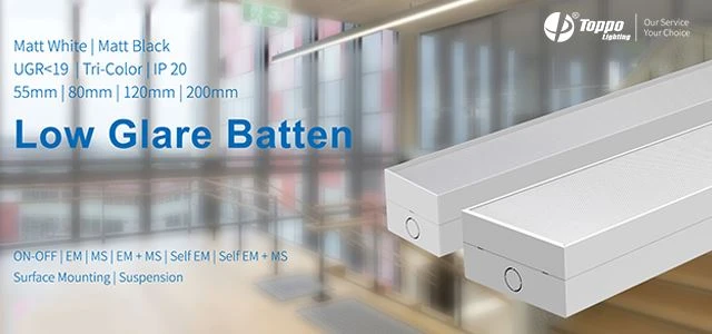 Classroom LED Lighting- LED Low Glare Batten