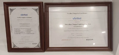 Toppo Lighting-13 Years's Alibaba.com Verified Supplier